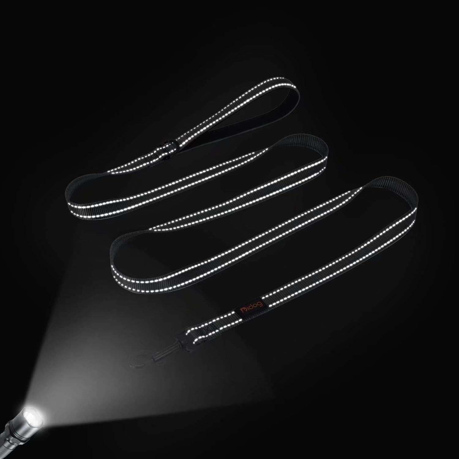 Correa Reflectante Didog de Nylon 1.8m con Dispensador para Perros