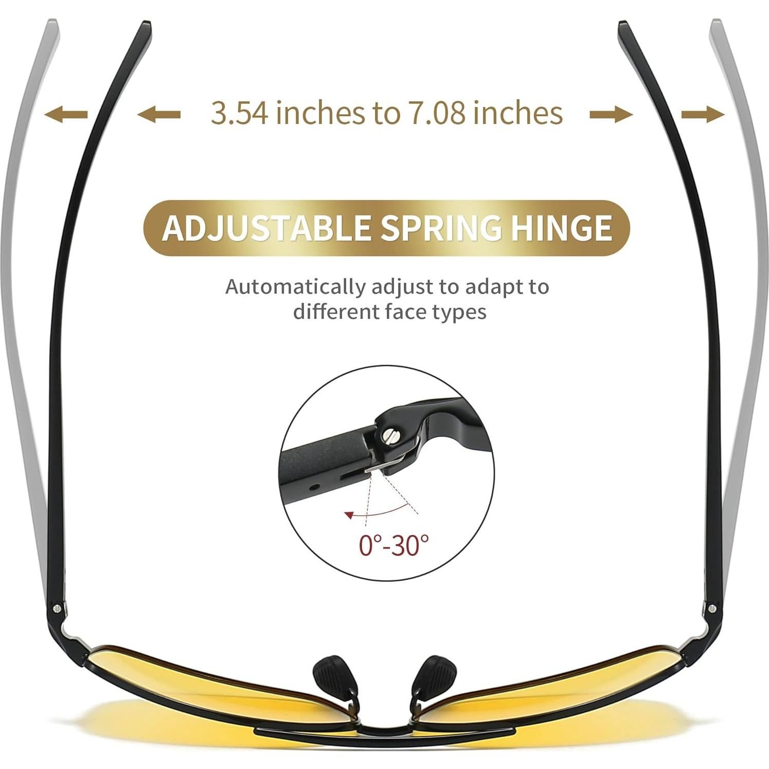 Gafas de sol SUNGAIT polarizadas nocturnas UV400