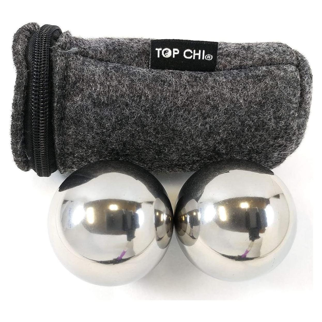 Bolas de Baoding Top Chi 1.5" Acero Inoxidable 0.45 kg