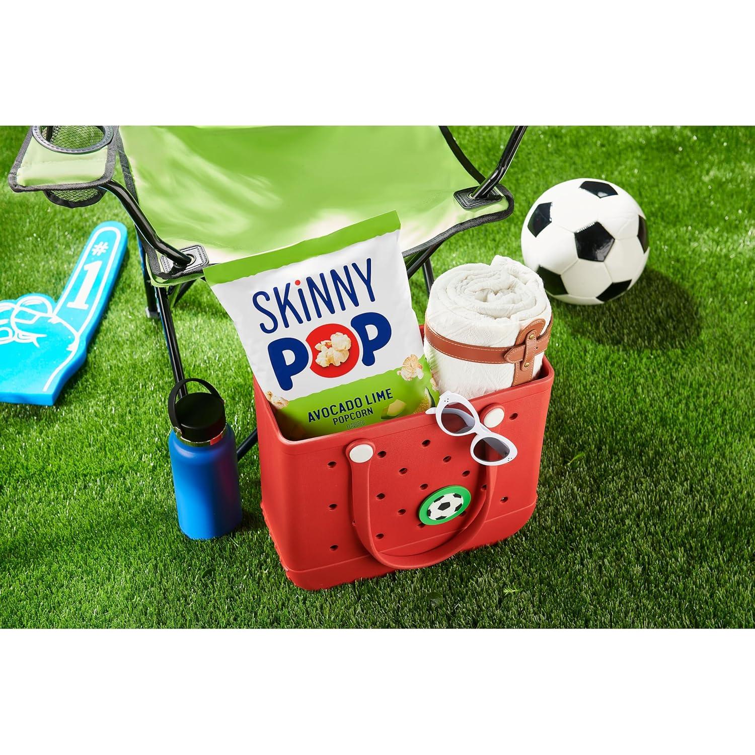 SkinnyPop Palomitas Lima de Aguacate 125g - Snack Sin Lácteos