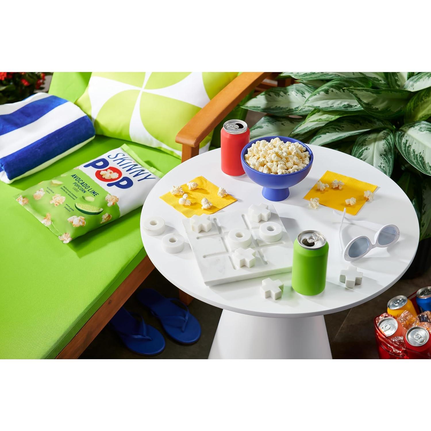 SkinnyPop Palomitas Lima de Aguacate 125g - Snack Sin Lácteos