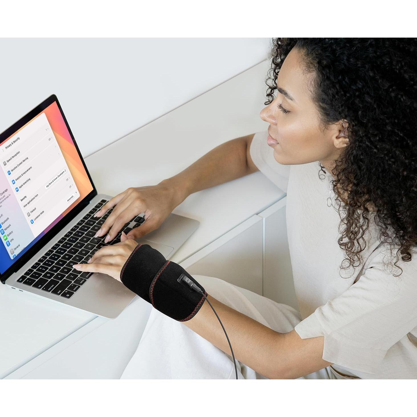 Almohadilla Térmica Yabuu para Muñeca con Masaje - Alivio Dolor