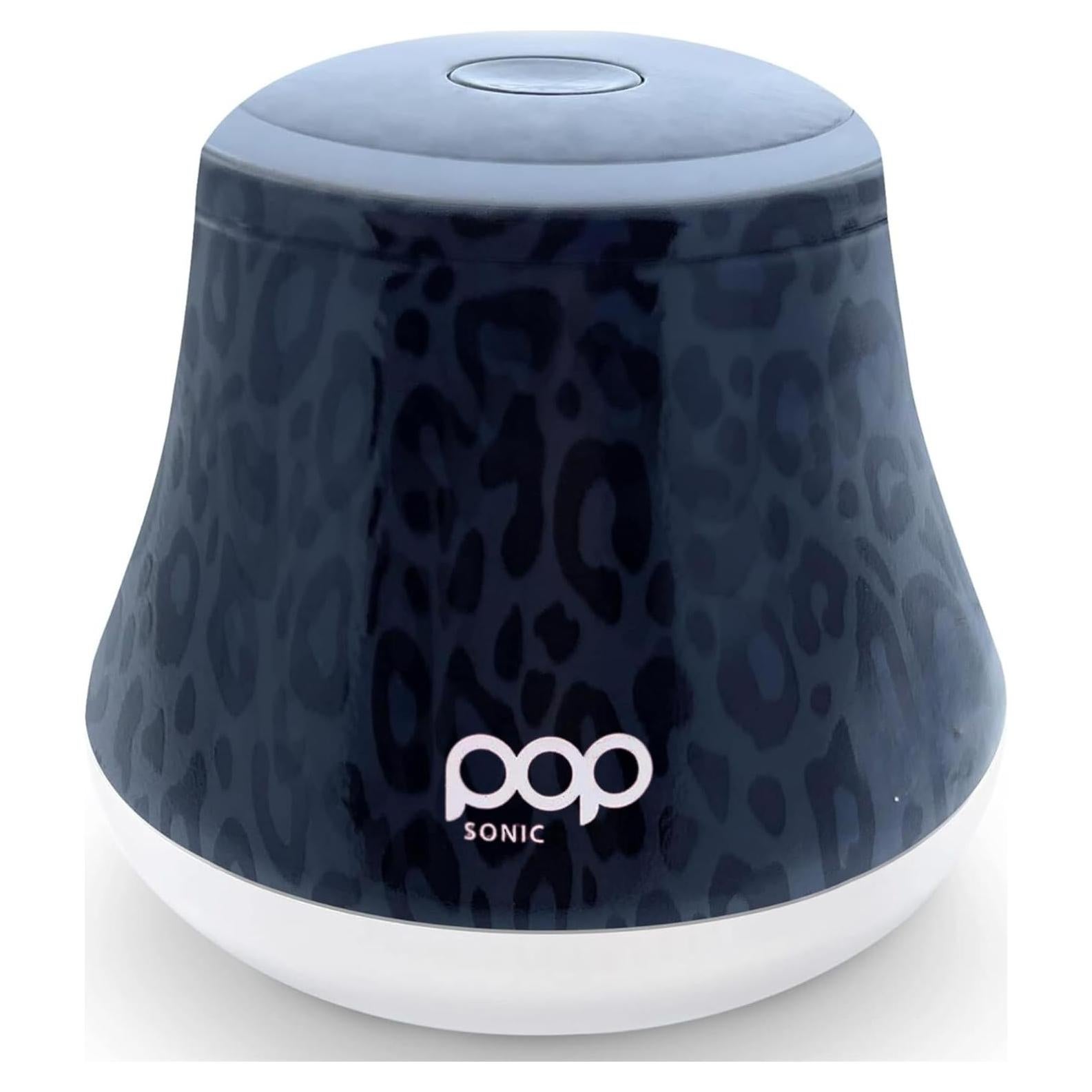 Raspador de Tela Eléctrico Pop Sonic Leopardo Negro - 6 Cuchillas