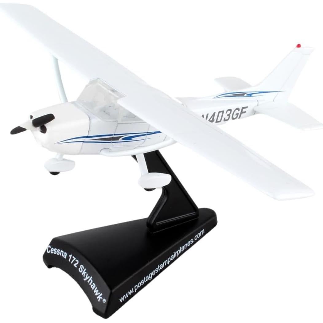Daron Sello Cessna 172 SkyHawk 1:87 Metal Blanco