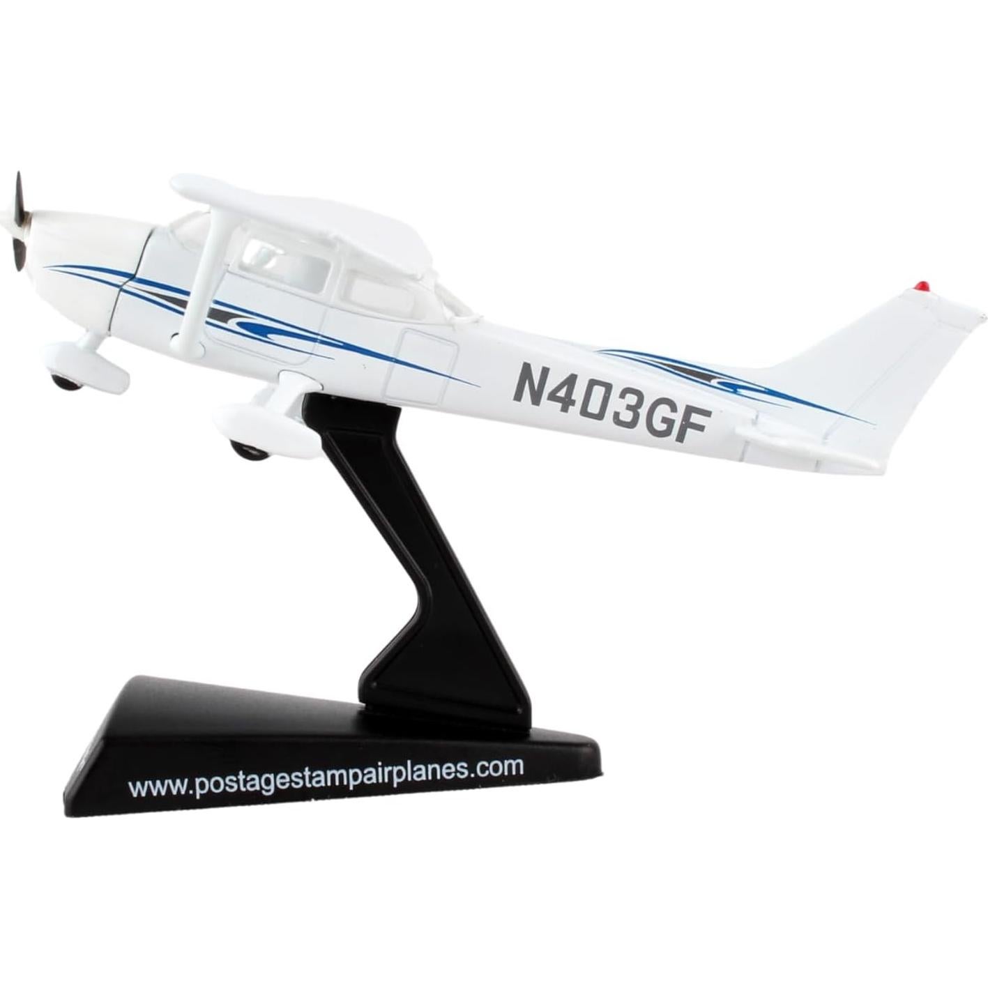 Daron Sello Cessna 172 SkyHawk 1:87 Metal Blanco