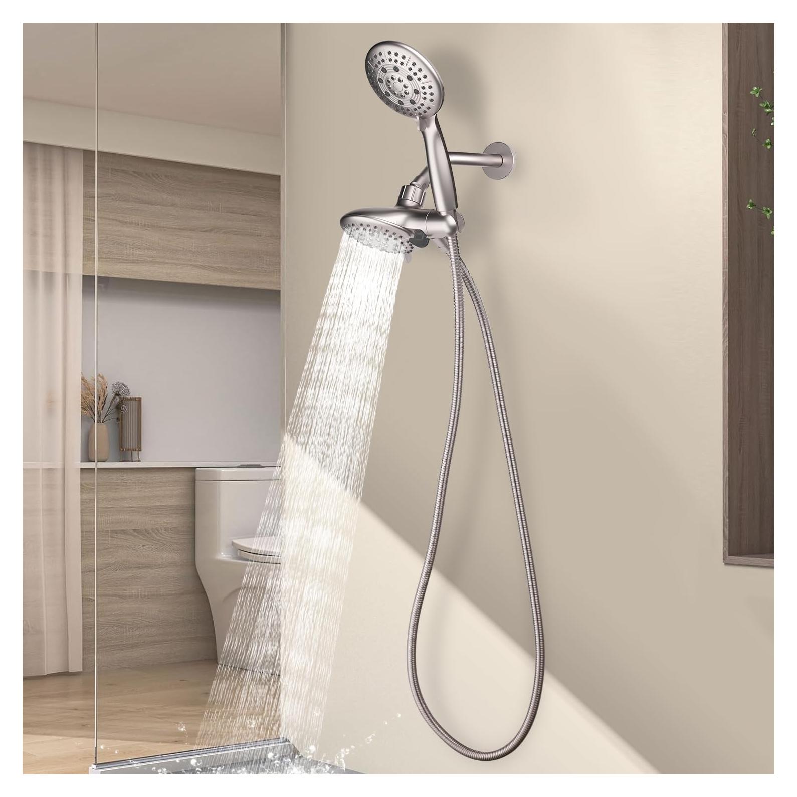 Cabezal de Ducha Cobbe 2 en 1 Alta Presión 48 Configuraciones