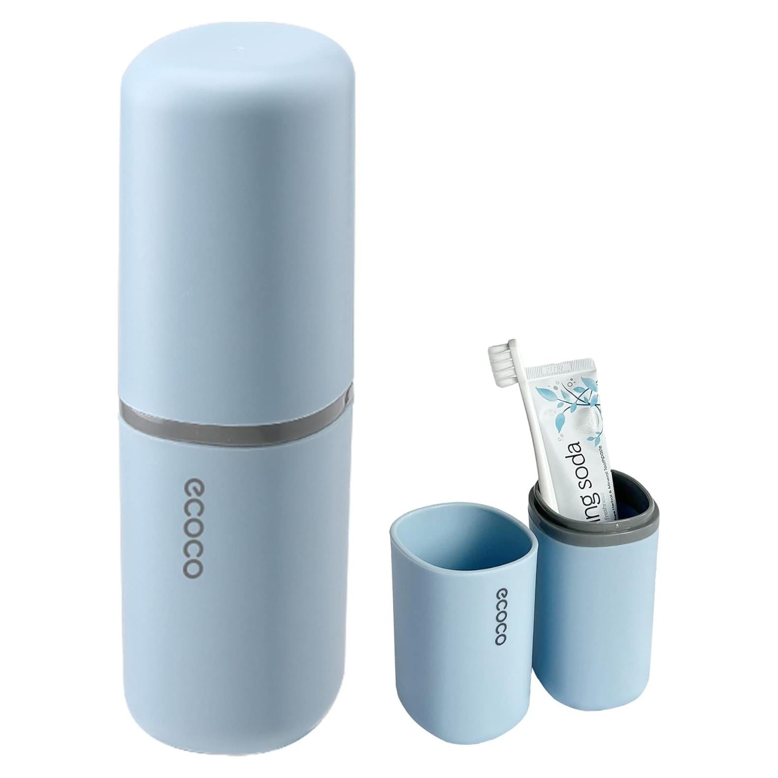 Estuche de Viaje para Cepillo de Dientes ZWCEGND Azul 20 cm