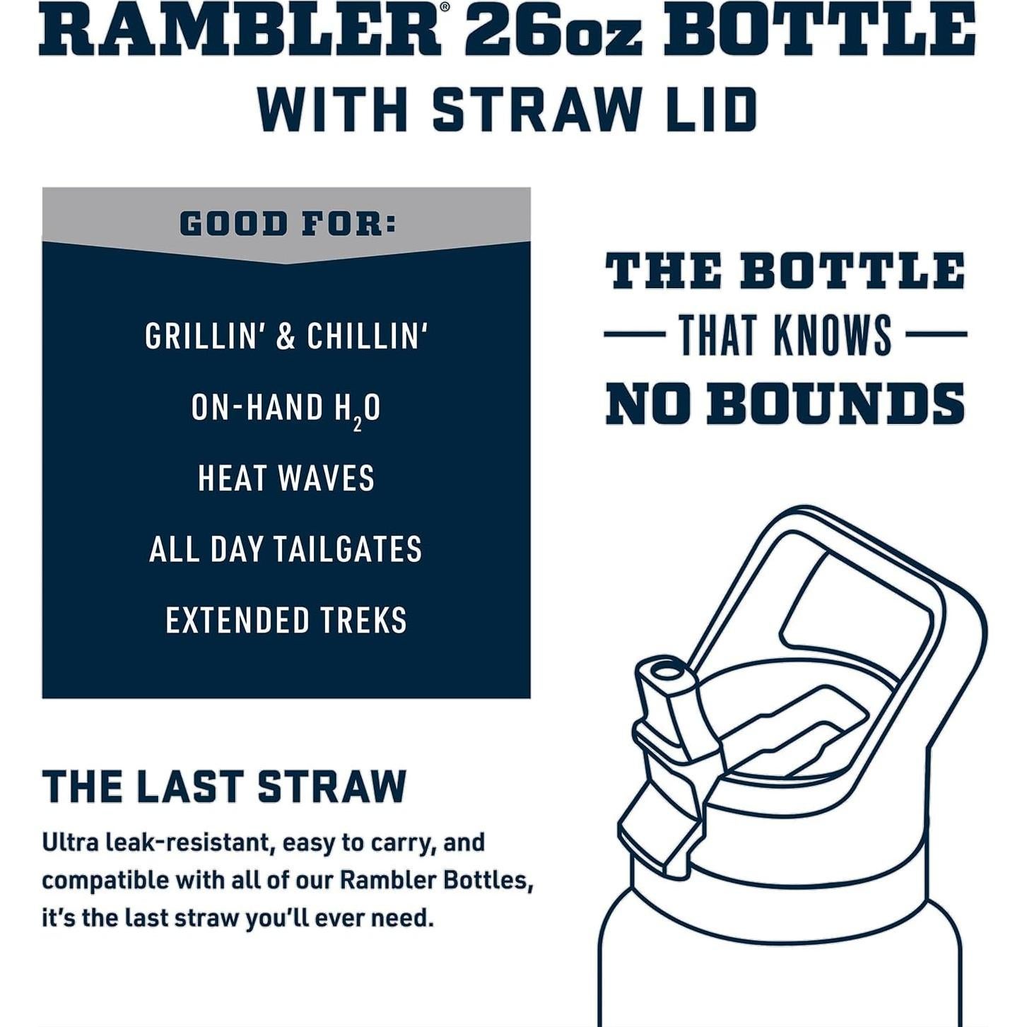 Botella YETI Rambler 740 ml Aislada Acero Inoxidable Rosa