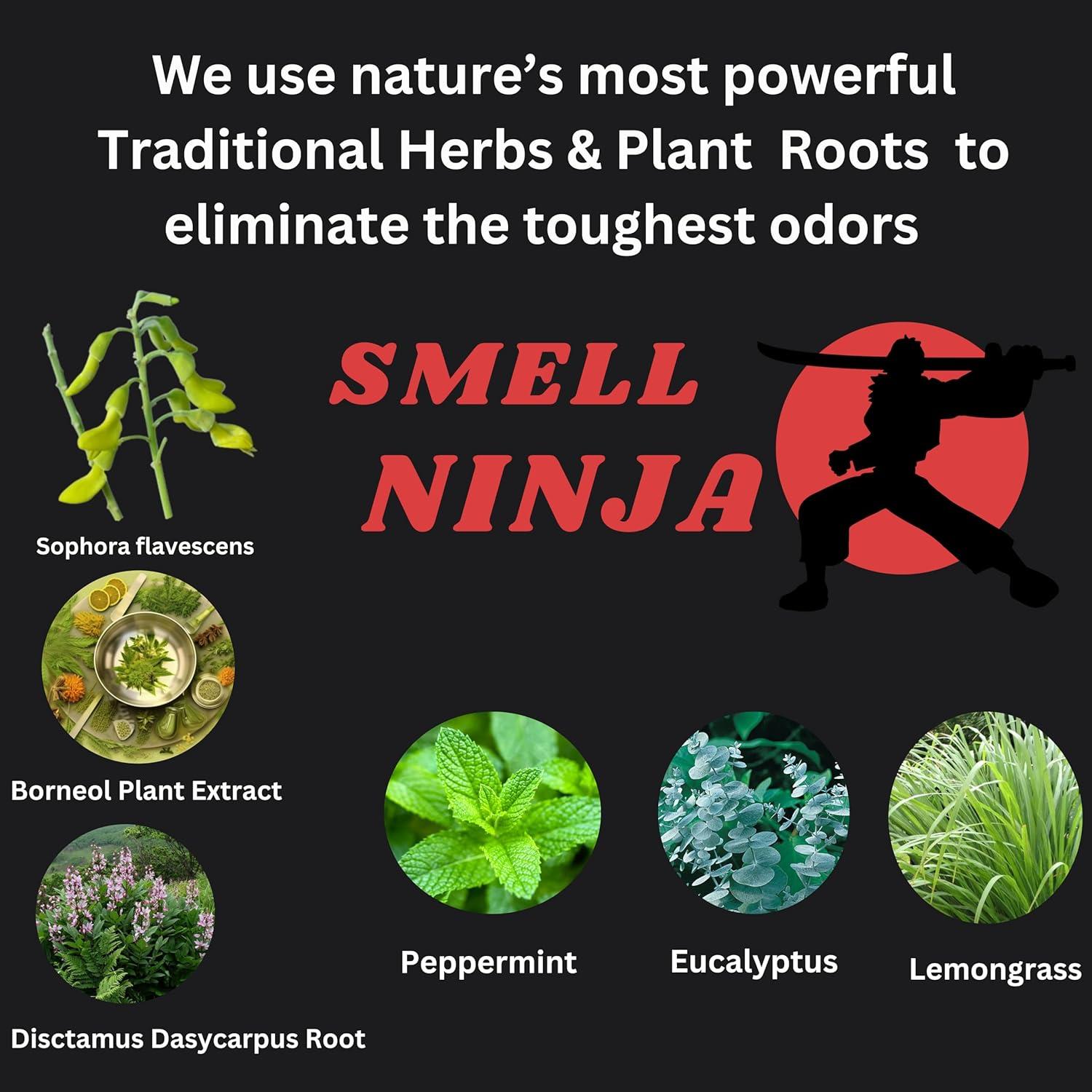 Desodorante Natural para Zapatos Smell Ninja Eucalipto 142g