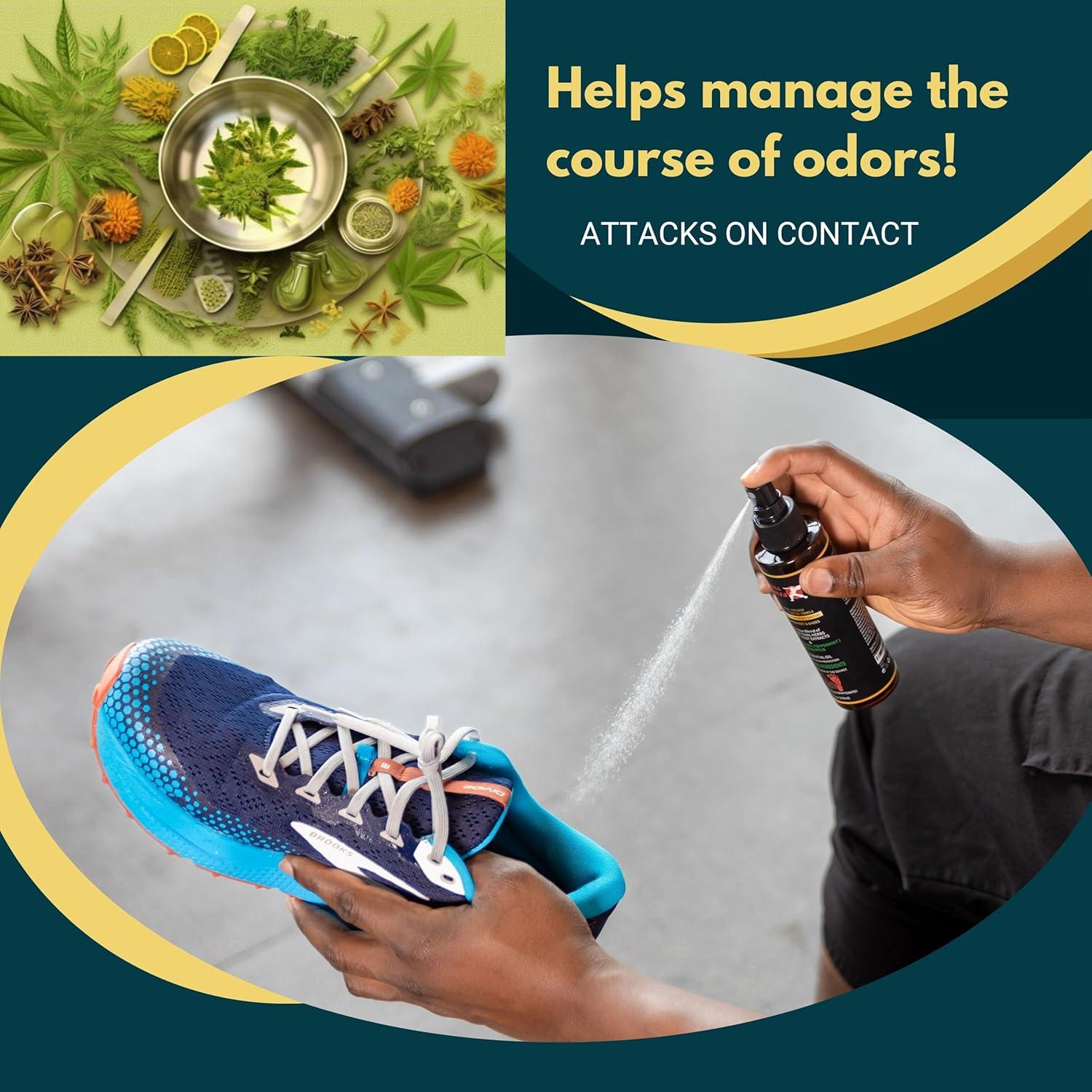 Desodorante Natural para Zapatos Smell Ninja Eucalipto 142g