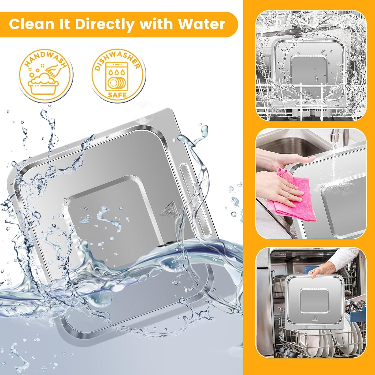 Bandeja de repuesto para freidora de aire CHEFMAN 10 qt 23.9x22.4 cm