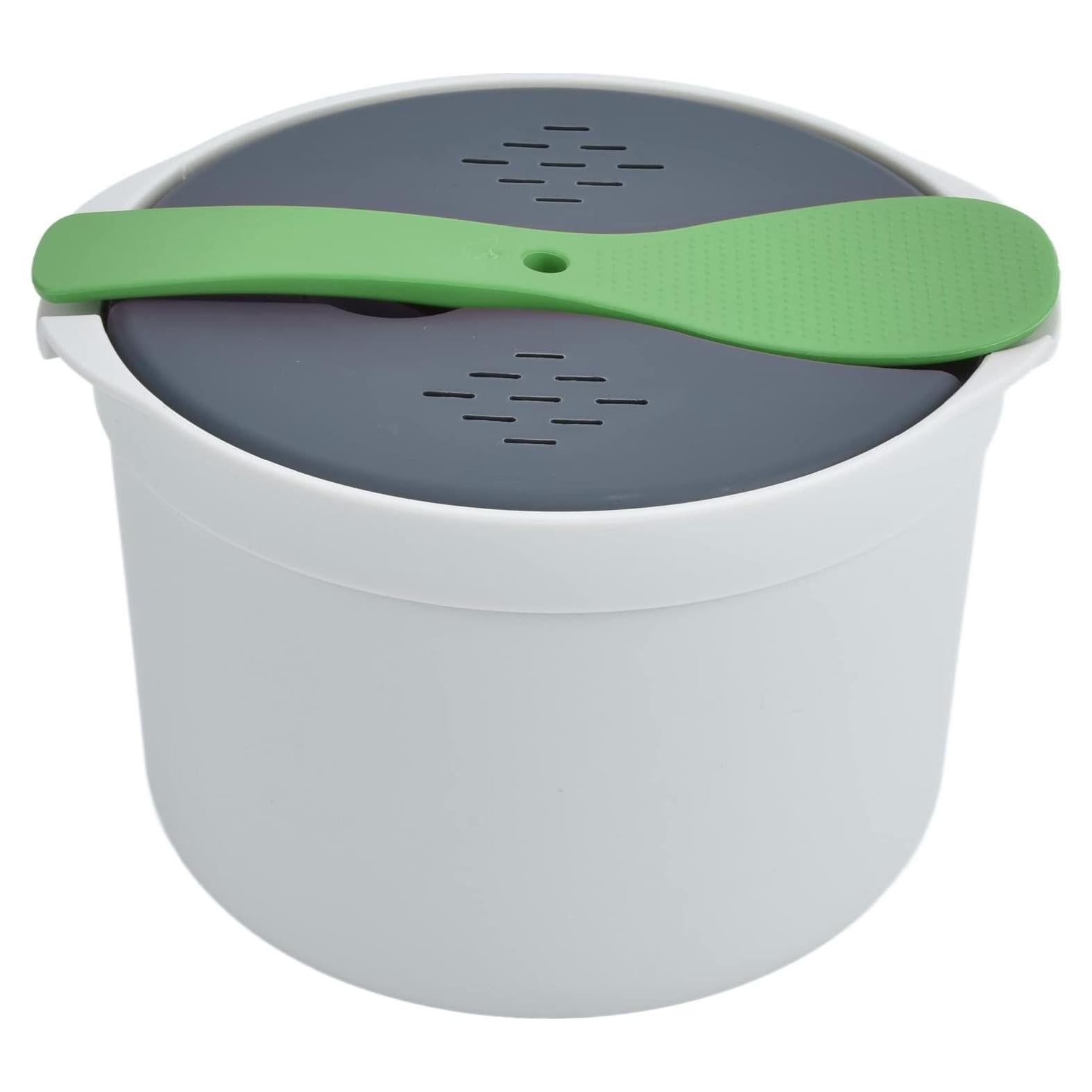 Cocedor de Arroz Microondas Msiud 2L Antiadherente Verde