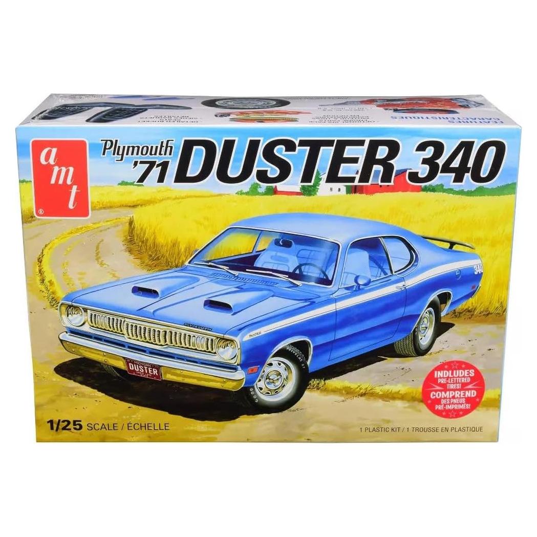 Kit de Modelo AMT Plymouth Duster 340 1:25 Detallado
