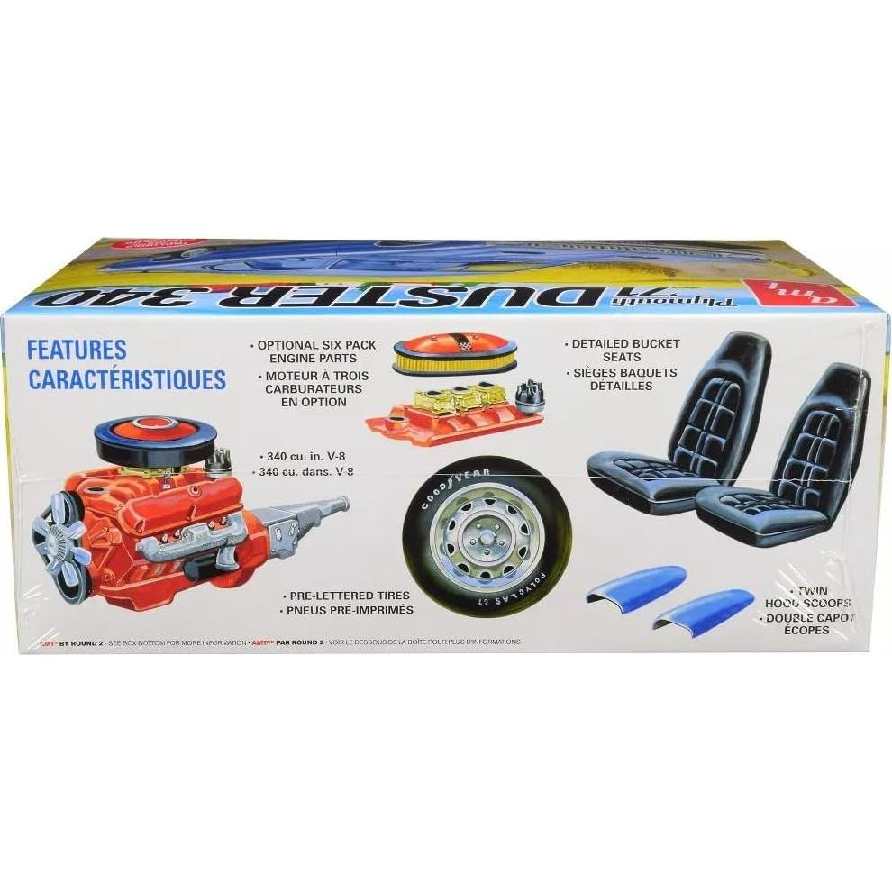 Kit de Modelo AMT Plymouth Duster 340 1:25 Detallado