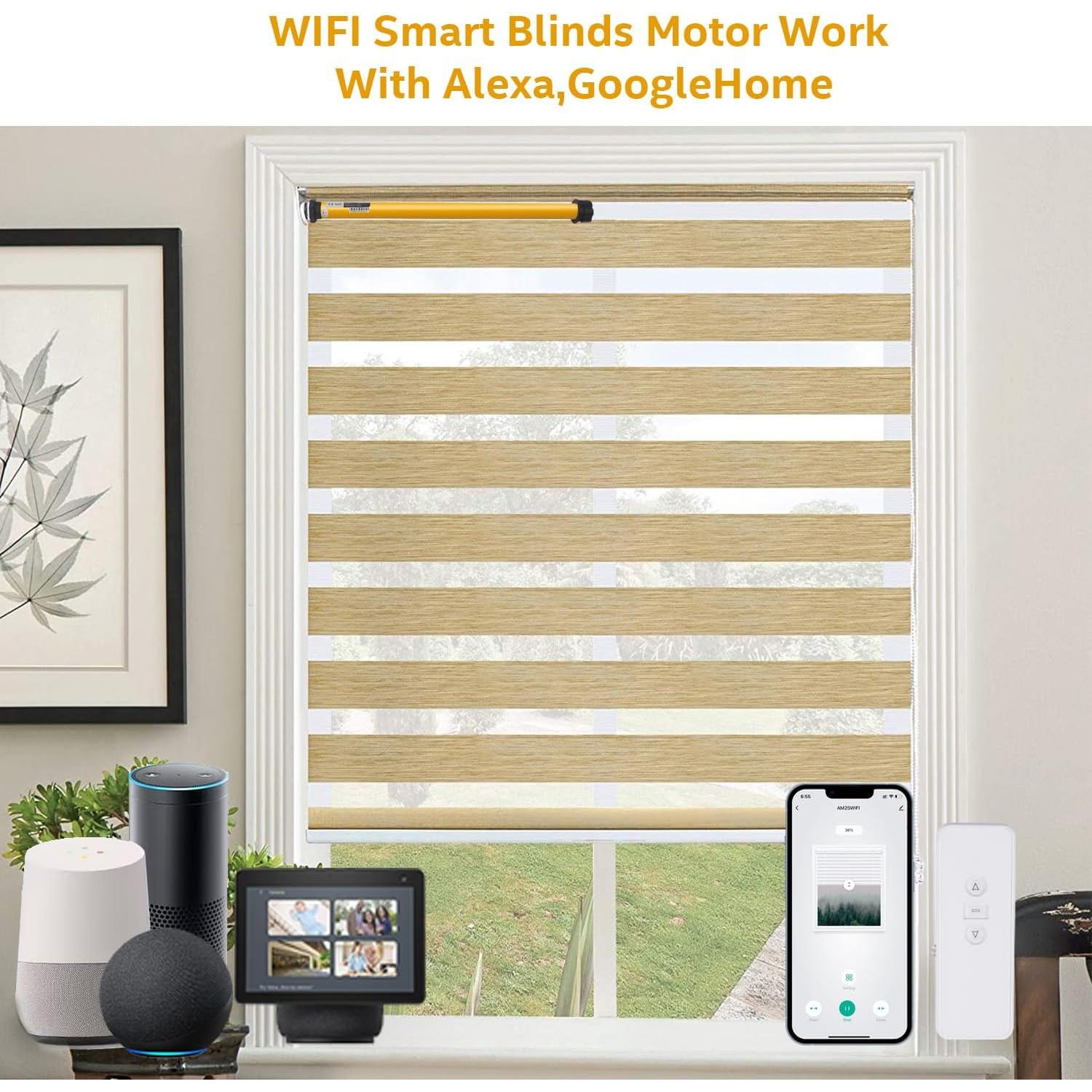 Motor de Persianas Inteligentes Sotrfle AM25-1.2, WiFi 38mm