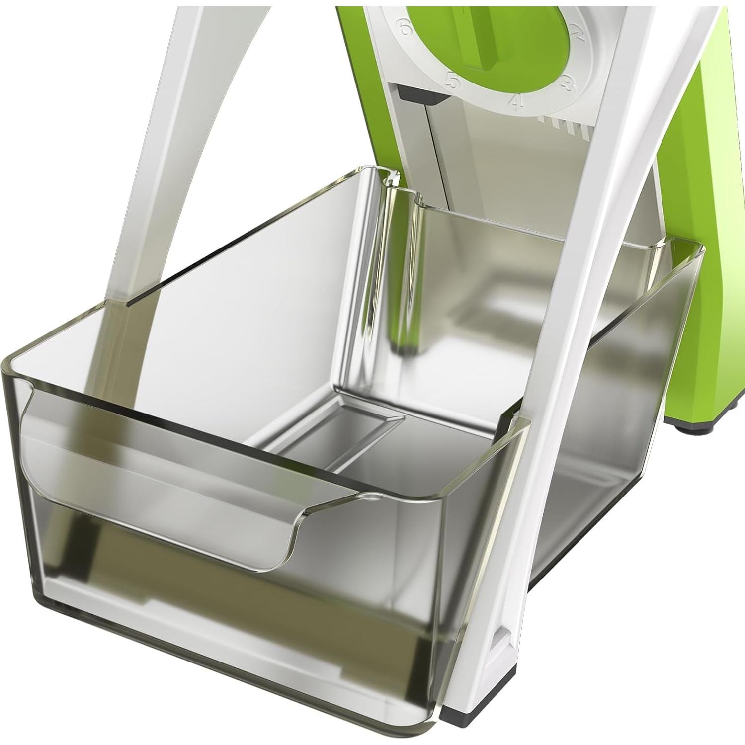 Mandolina 5 en 1 ZTQCSQ Negra - Picadora de Verduras Ajustable