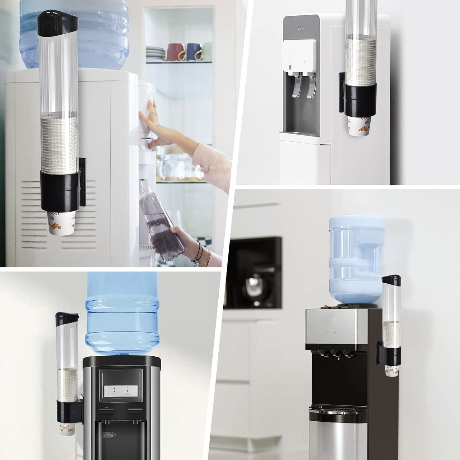 Dispensador de Tazas LBTING Negro para Tazas de 5 a 7 oz