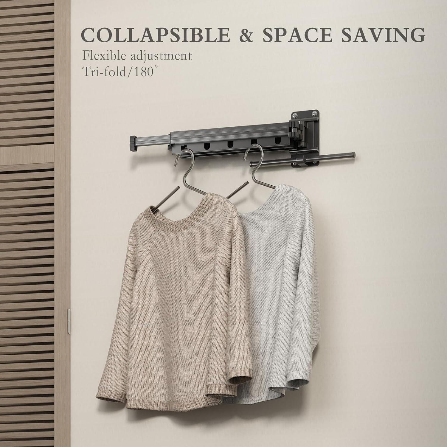 Estante Plegable para Secar Ropa CICUFY Gris Mate 127 cm