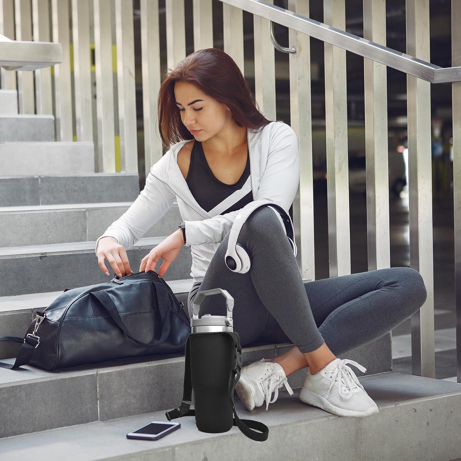 Bolsa de Transporte SKZIRI para Vaso Acero Inoxidable 30oz