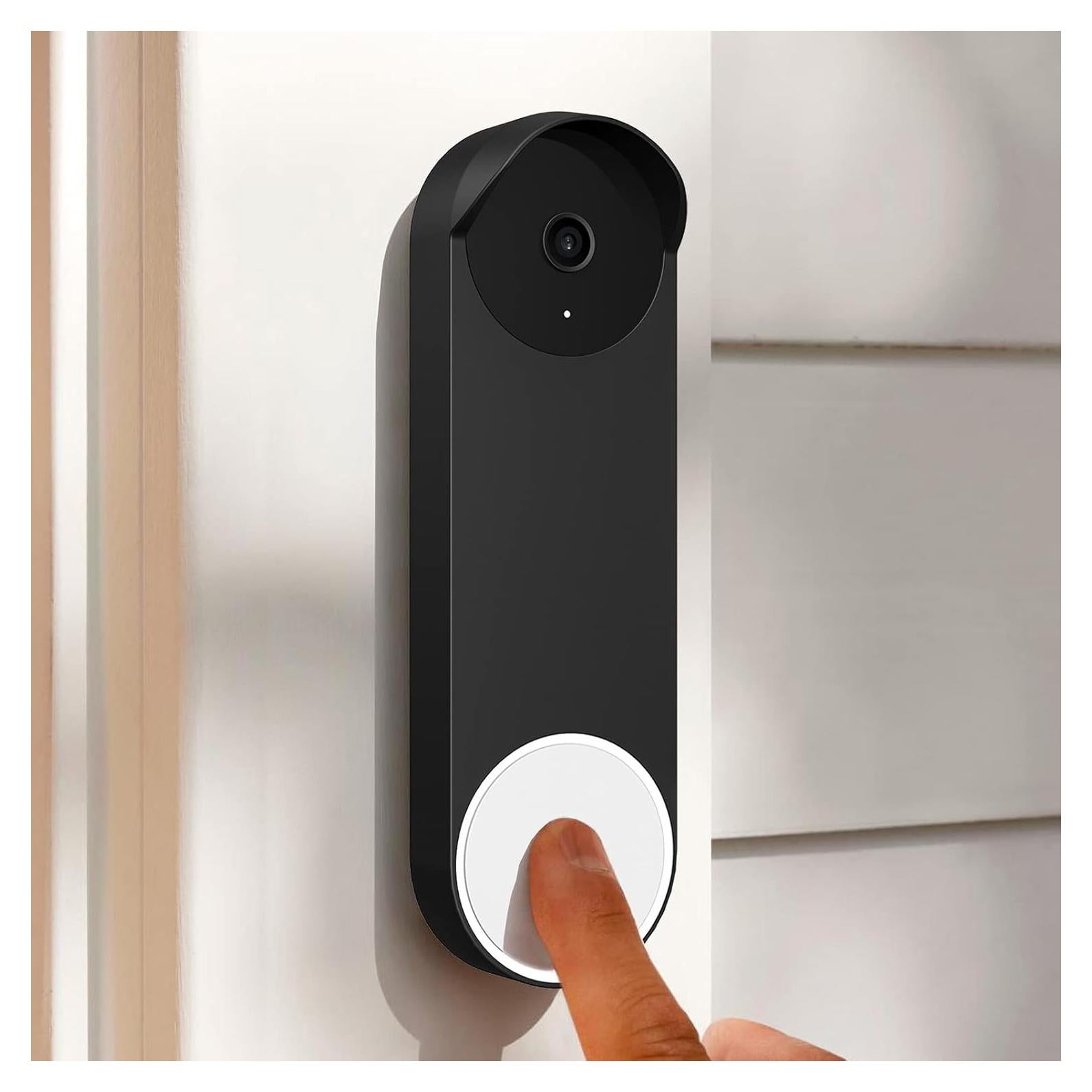 Funda de Silicona para Timbre Google Nest Hello 2021 - Negro