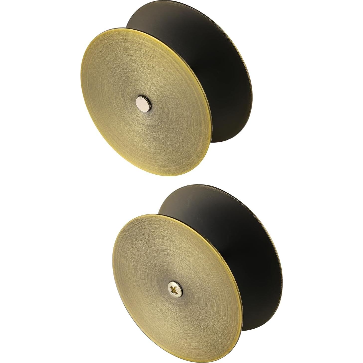 Placa de Cubierta de Agujero de Manija de Puerta Bronce Antiguo 66mm