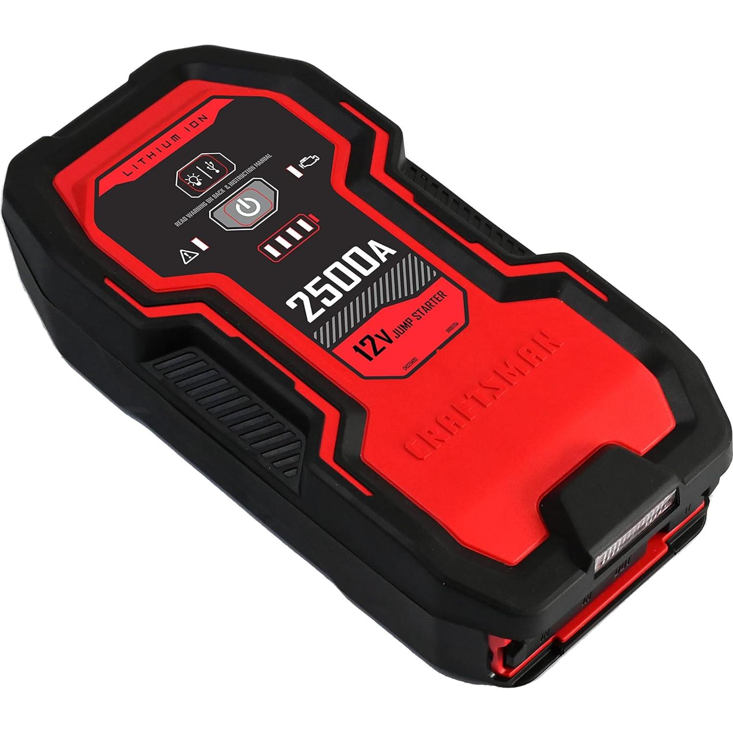 Arrancador de Salto CRAFTSMAN CMXCESM262 2500A 12V USB LED