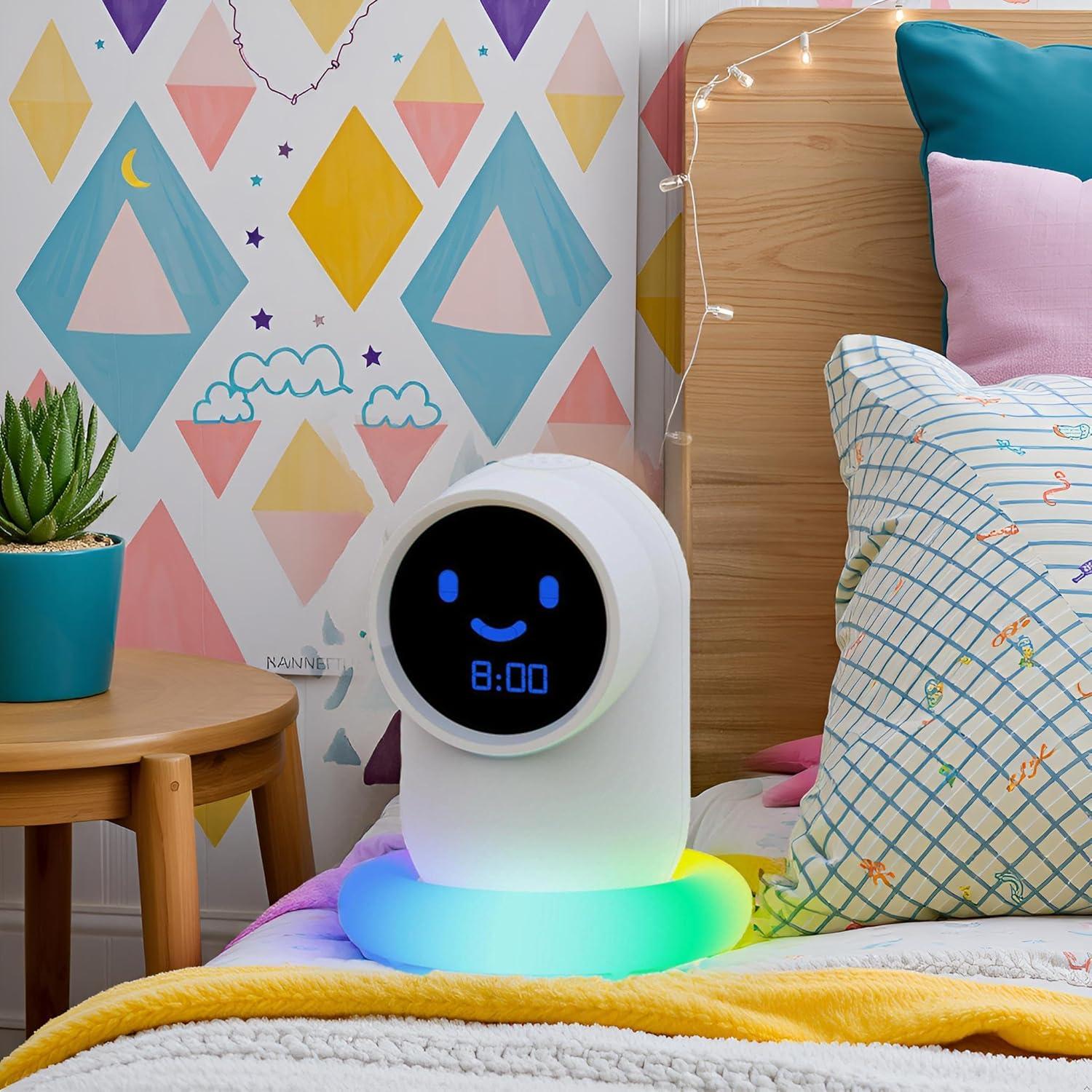 Reloj Despertador Digital Luuzuu Azul con LED y Temporizador