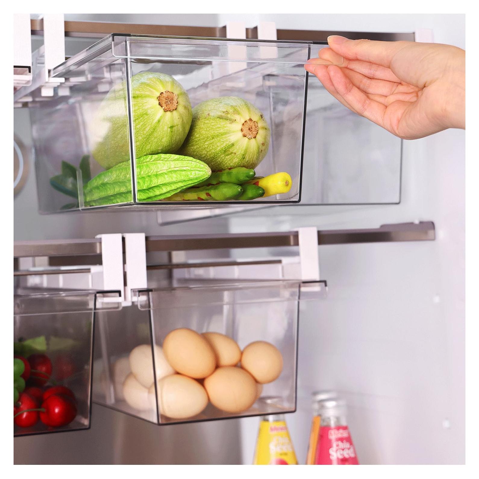 Organizador de Cajón para Refrigerador Yatmung 2 Pack 35-54 cm