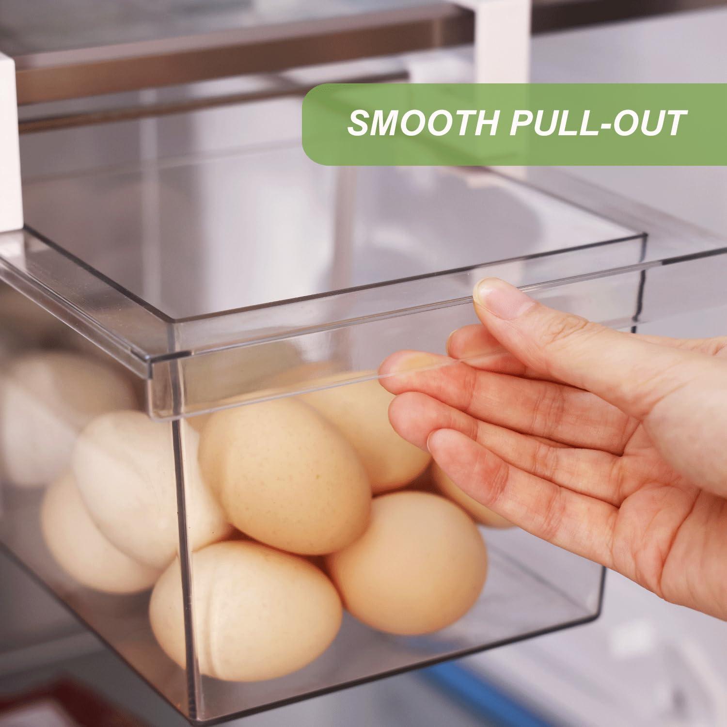 Organizador de Cajón para Refrigerador Yatmung 2 Pack 35-54 cm