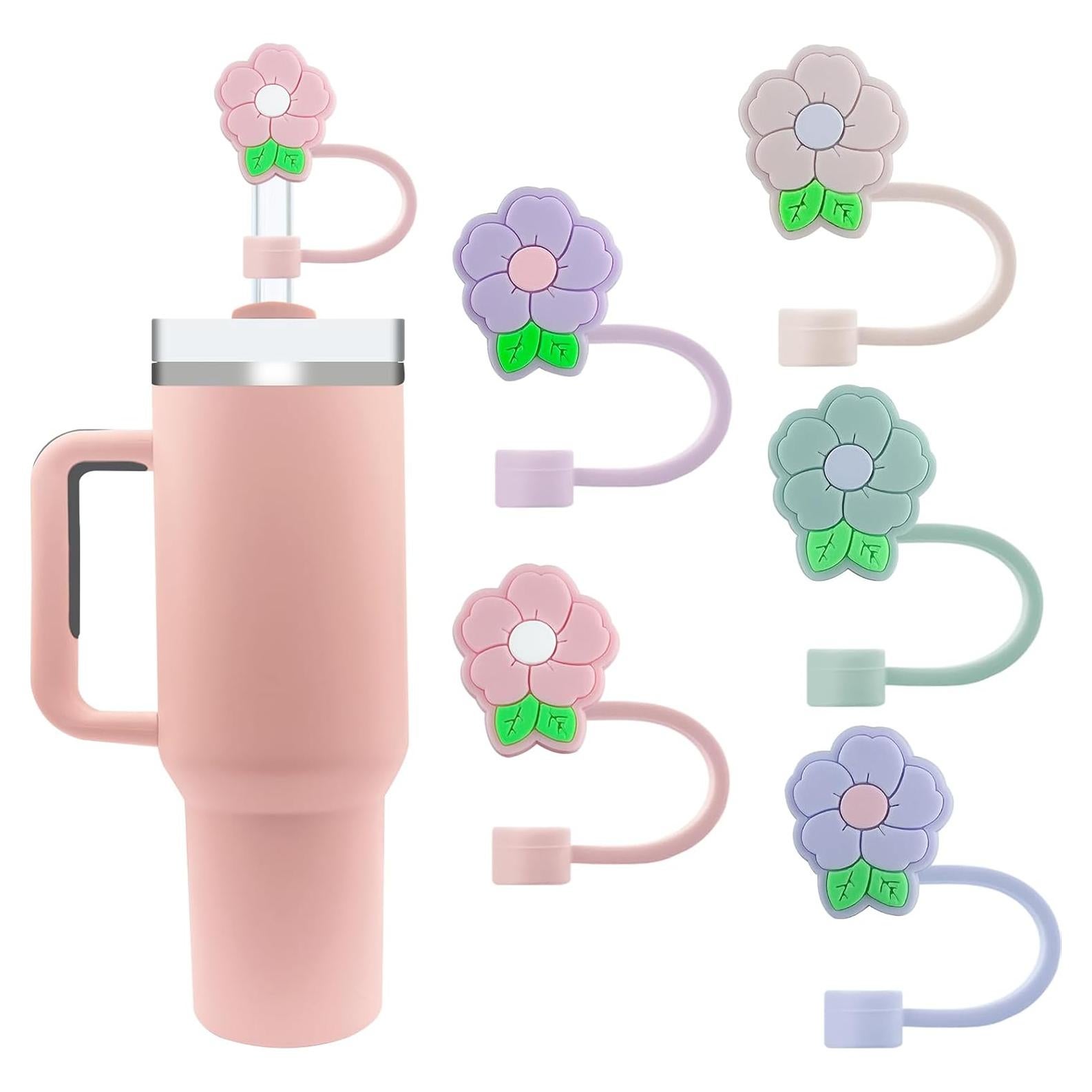 5 Tapas de Silicona Velaco para Pajitas de 9-11mm