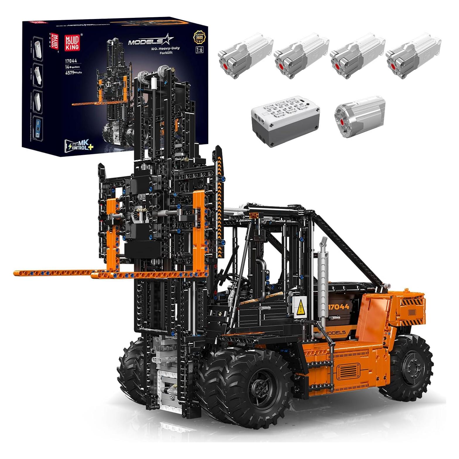 Camión Elevador de Carga Mould King 17044 RC 4579 Piezas