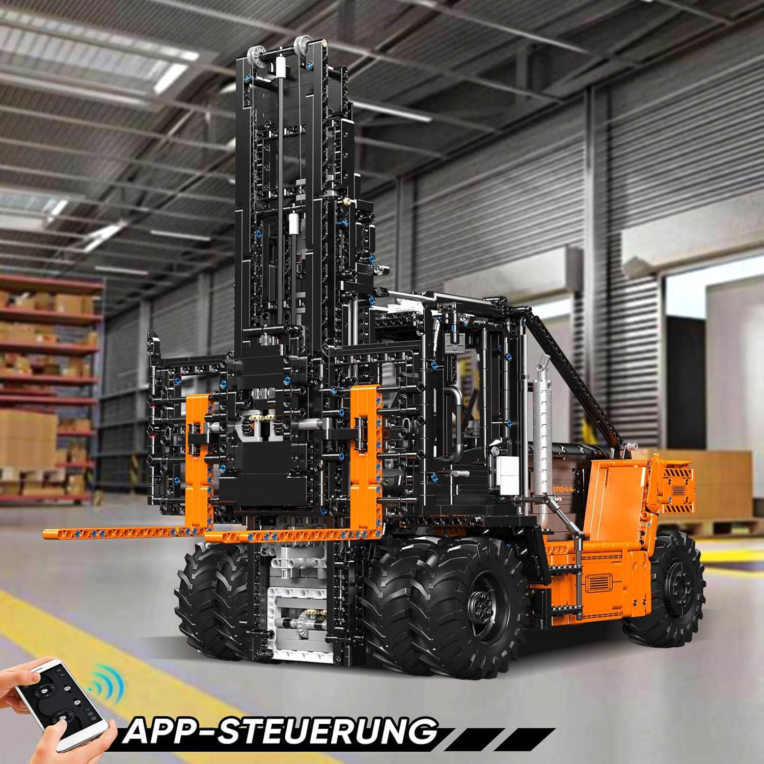 Camión Elevador de Carga Mould King 17044 RC 4579 Piezas