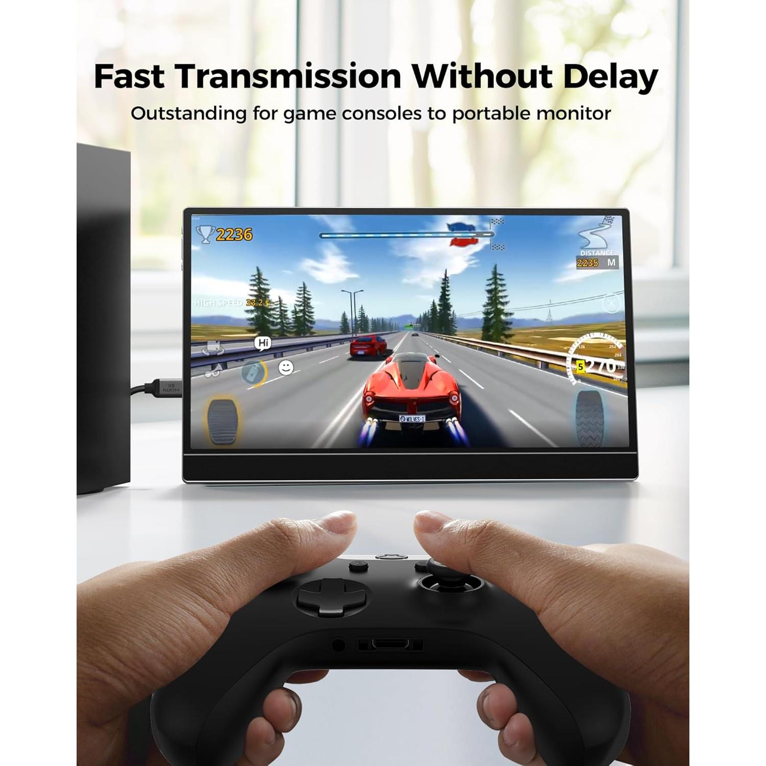 Cable Mini HDMI a HDMI Silkland 1 Pie 8K 60Hz 48Gbps