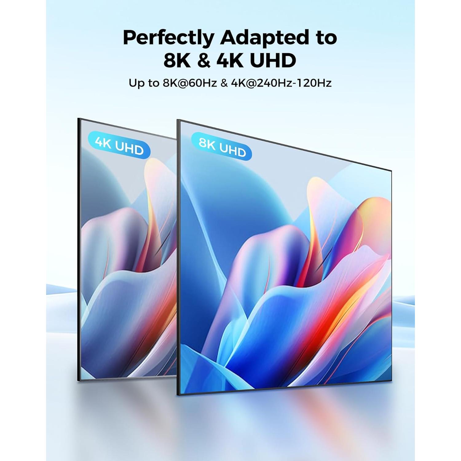 Cable Mini HDMI a HDMI Silkland 1 Pie 8K 60Hz 48Gbps