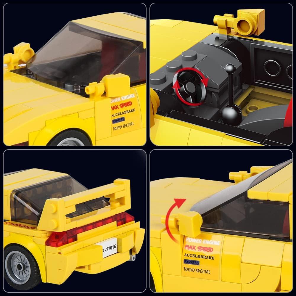 Mould King RX-7 Modelo de Coche 329 Piezas para Construcción