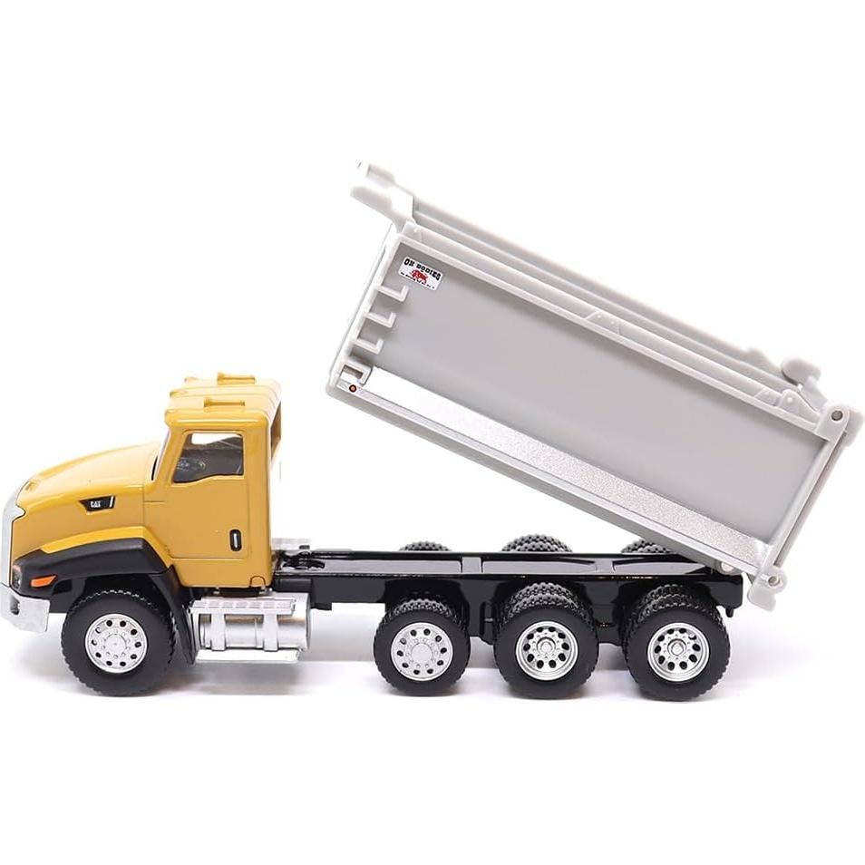 Camión Volquete Diecast Masters Cat CT660 1:64 Amarillo