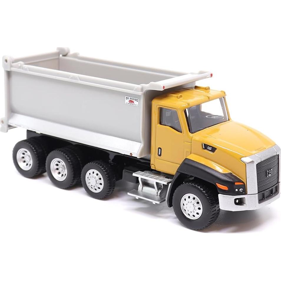 Camión Volquete Diecast Masters Cat CT660 1:64 Amarillo