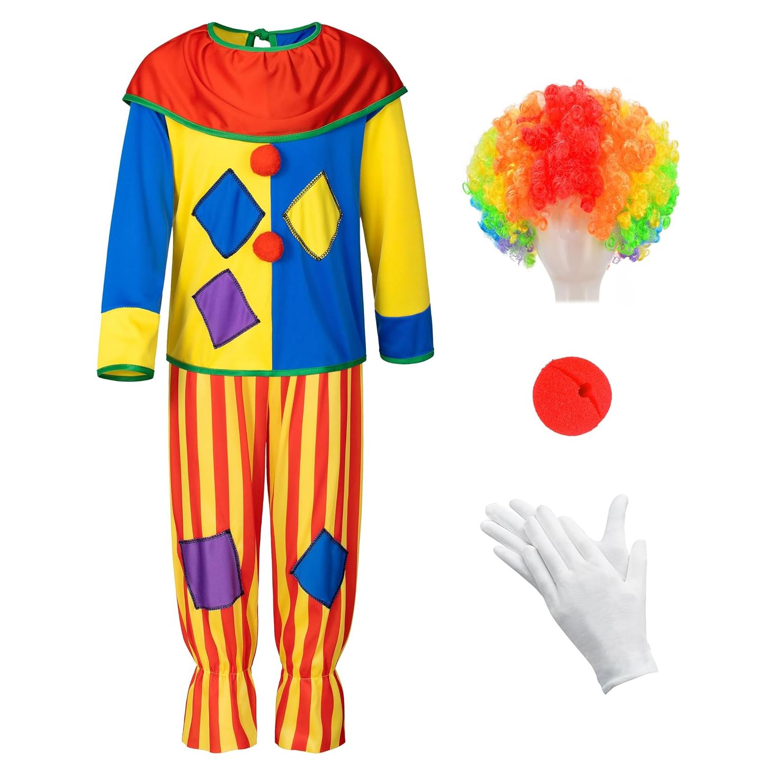 Disfraz de Payaso para Niños Yoroka 5 Piezas - Circo