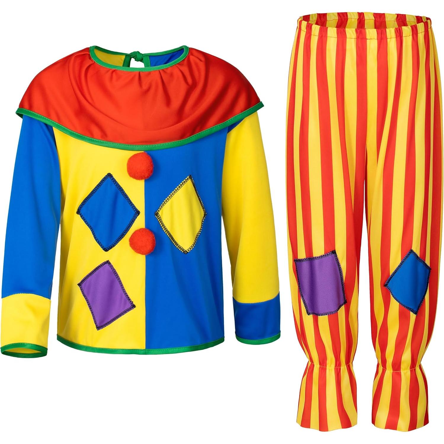 Disfraz de Payaso para Niños Yoroka 5 Piezas - Circo
