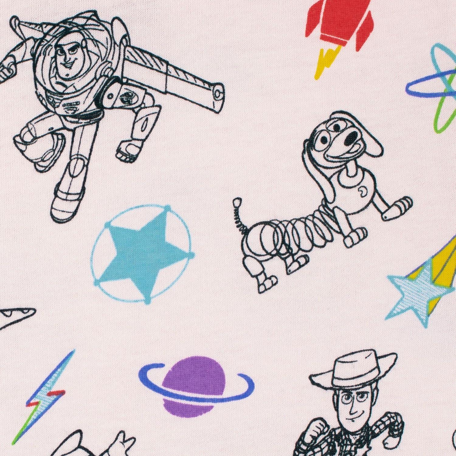 Vestido rosa Toy Story para Niñas Disney - Buzz Lightyear y Woody