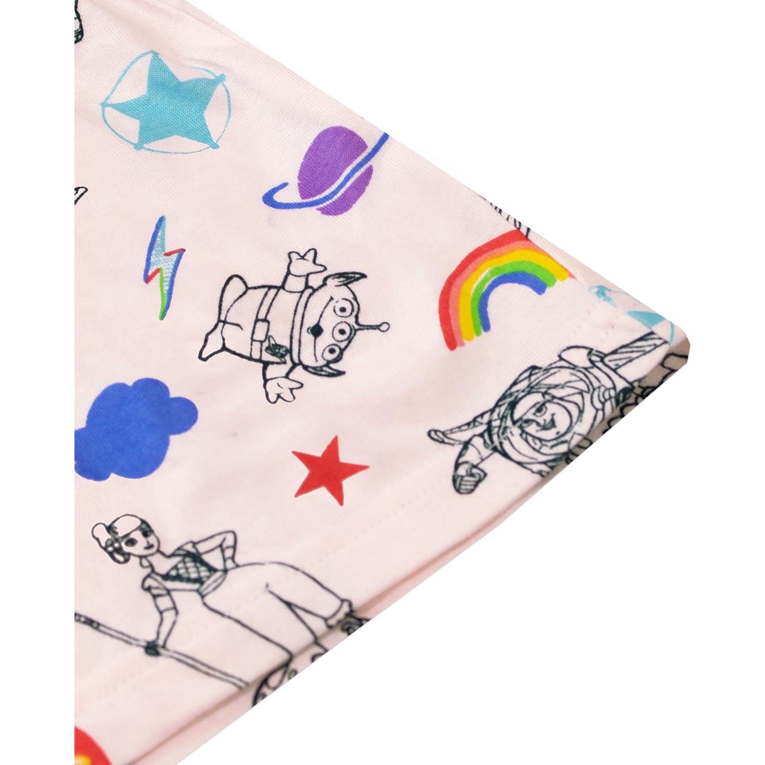 Vestido rosa Toy Story para Niñas Disney - Buzz Lightyear y Woody