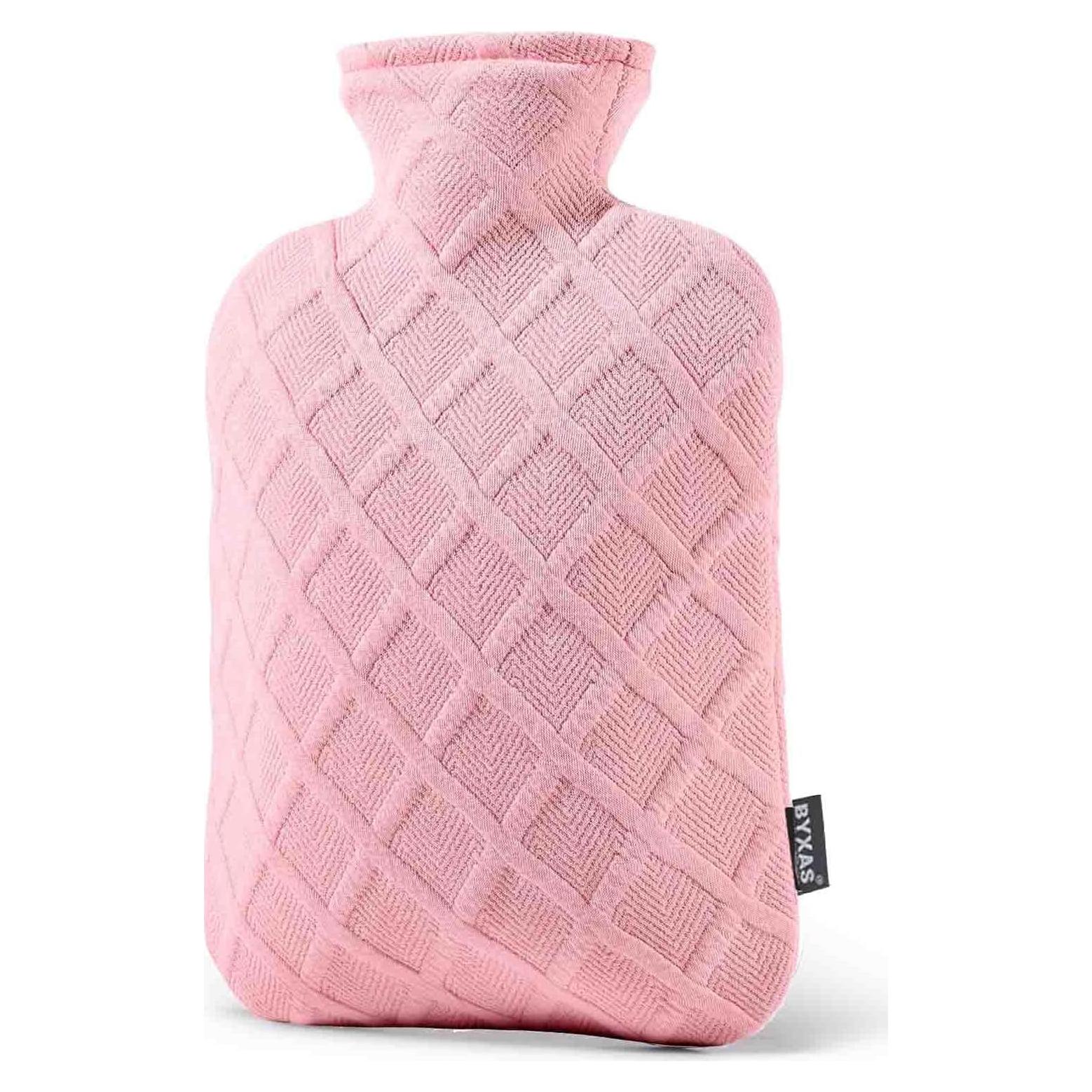 Bolsa de Agua Caliente FORICOM 2L Rosa para Calambres Menstruales