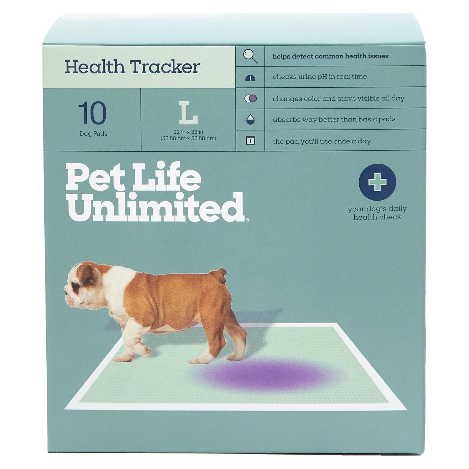 Almohadillas para Perros Pet Life Health Tracker 56x56 cm - 10 Unidades