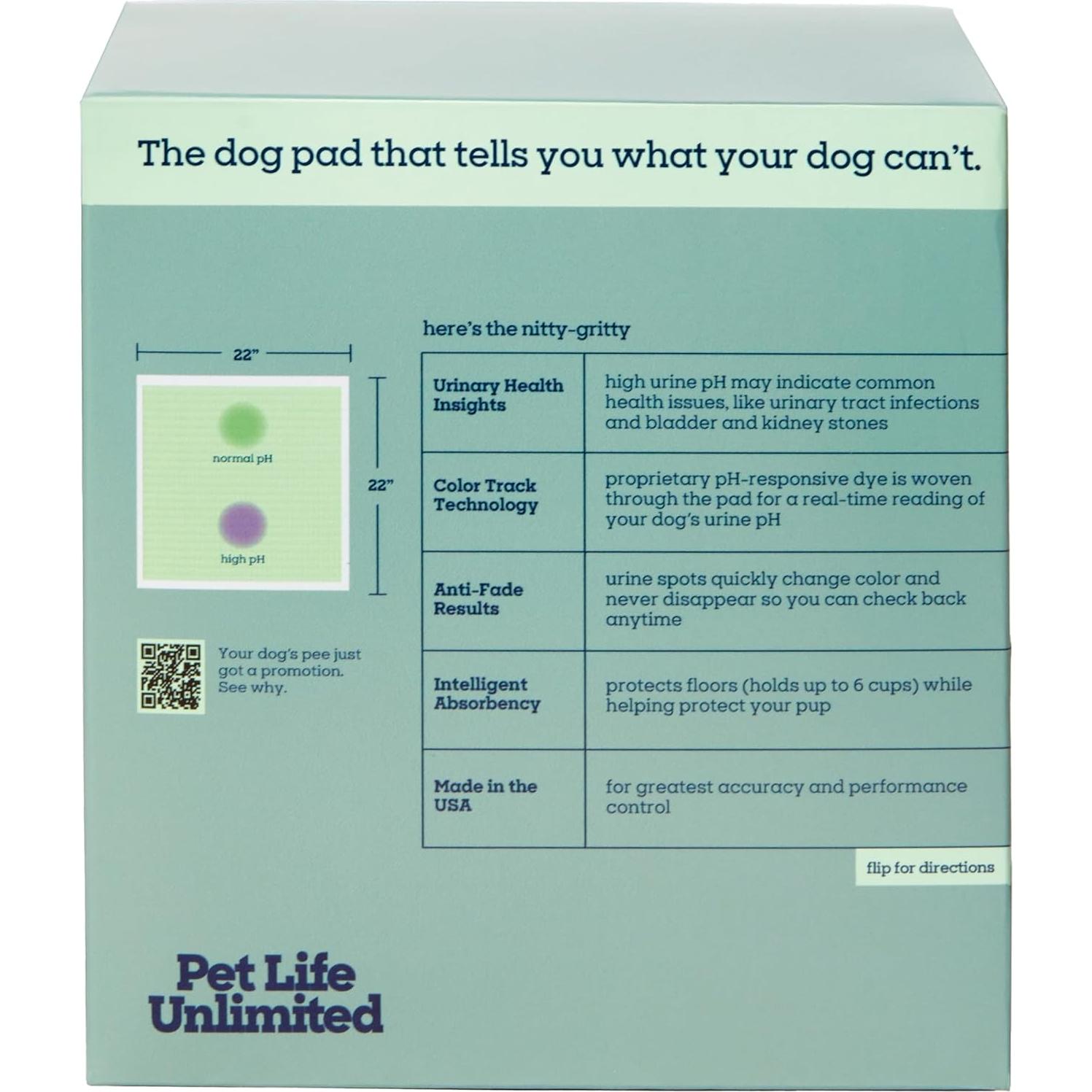 Almohadillas para Perros Pet Life Health Tracker 56x56 cm - 10 Unidades