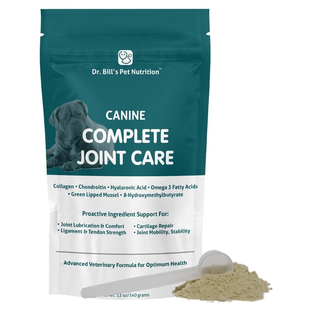 Suplemento Articulaciones Perros Dr. Bill 340g - Mejillón Verde
