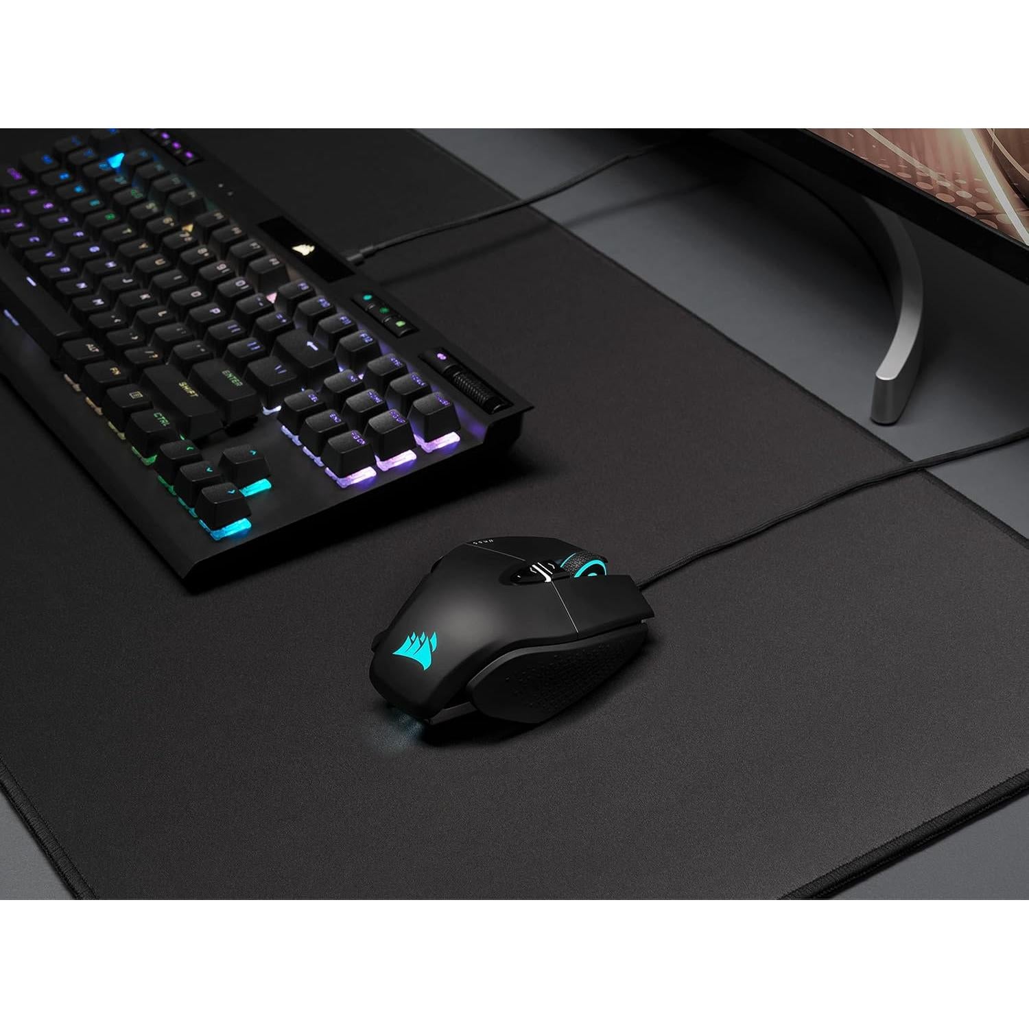 Ratón Gaming Corsair M65 RGB Ultra 26000 DPI Óptico Negro
