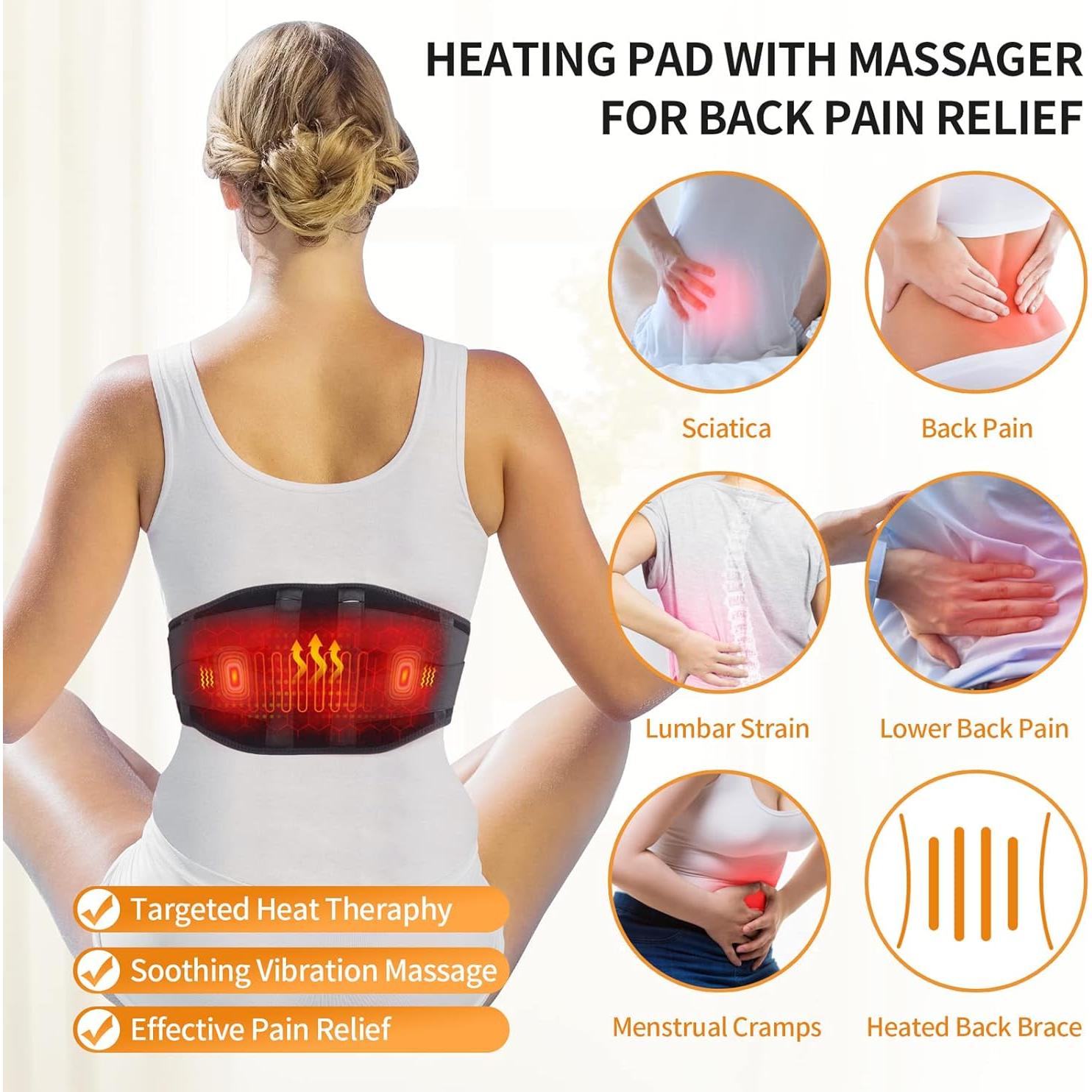 Cinturón Calentado Inalámbrico FEETMOR para Espalda