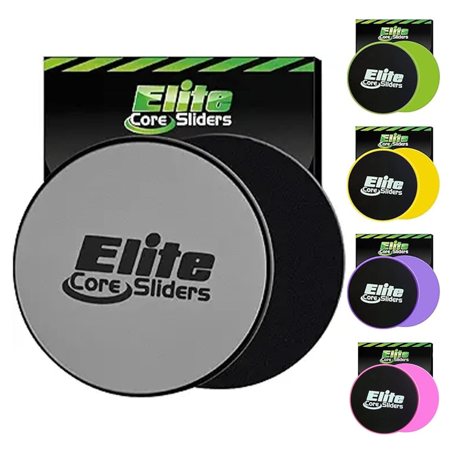Deslizadores de Núcleo Elite Sportz - Paquete de 2 Discos 18 cm