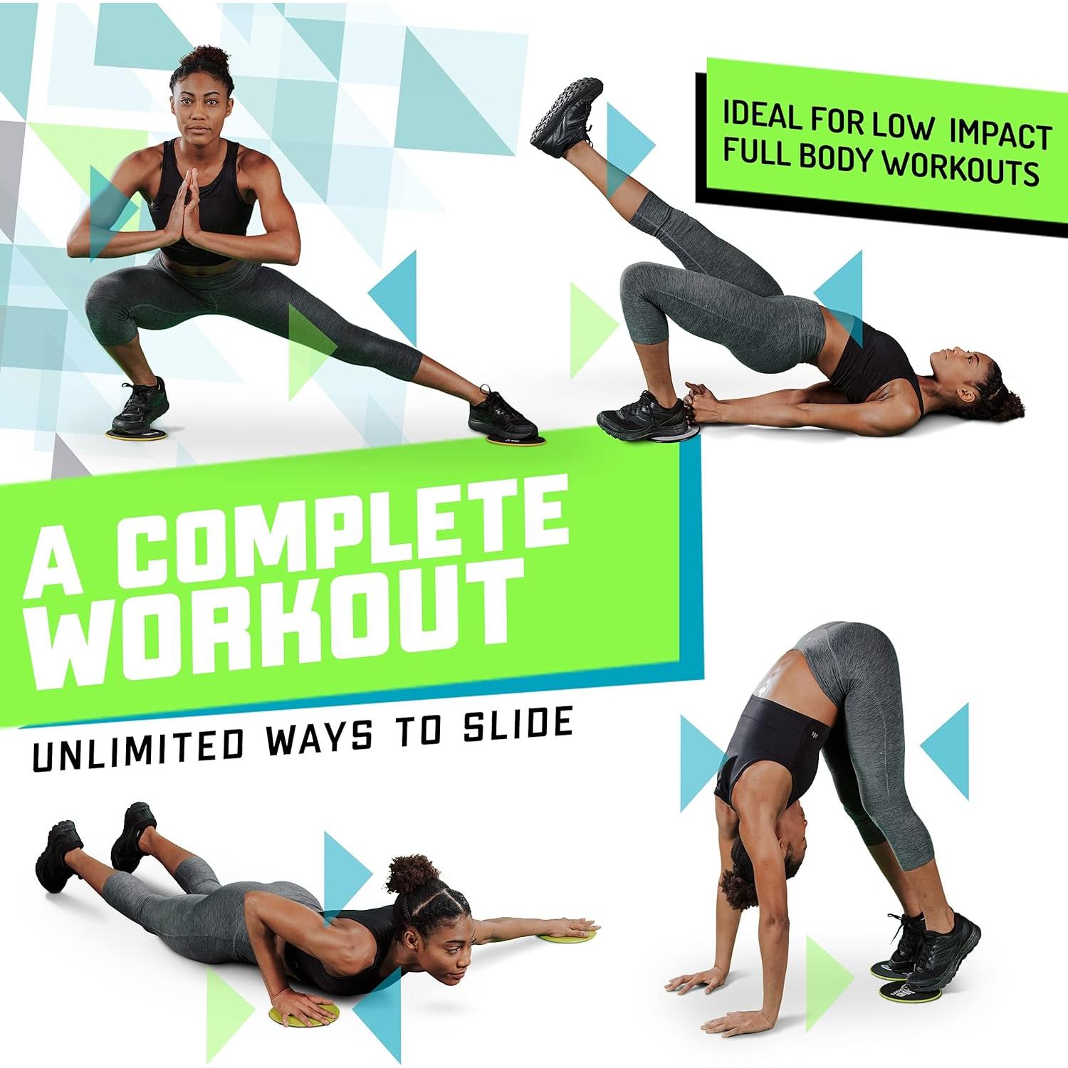 Deslizadores de Núcleo Elite Sportz - Paquete de 2 Discos 18 cm