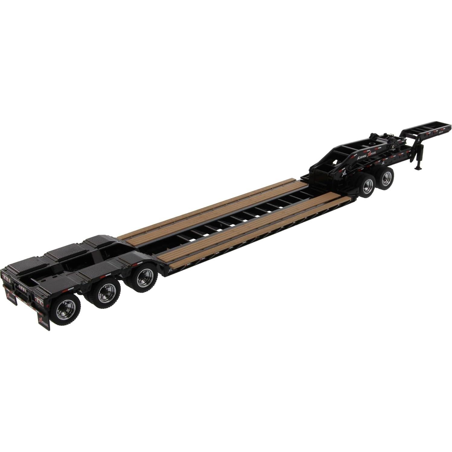 Remolque Bajo HDG Diecast Masters 1:50 con Jeep y 2 Impulsores